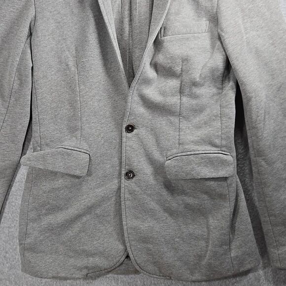 Polo Ralph Lauren Blazer Medium Men gray Tailored Sport Coat Jacket Unstructured - Picture 3 of 9